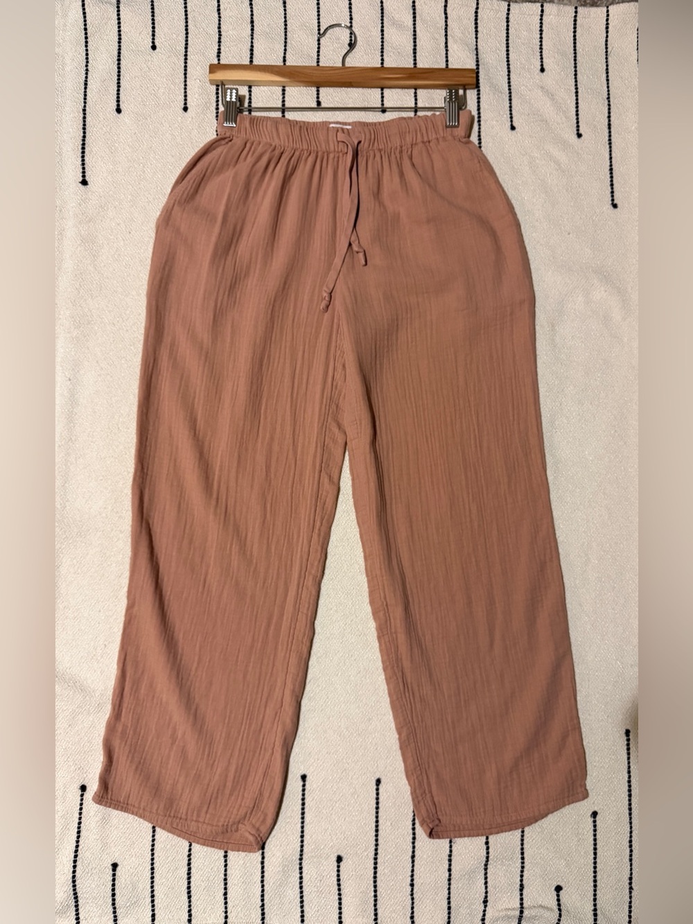 Aritzia Sail Pants (Dulce Brown) (💯 Organic Cotton)